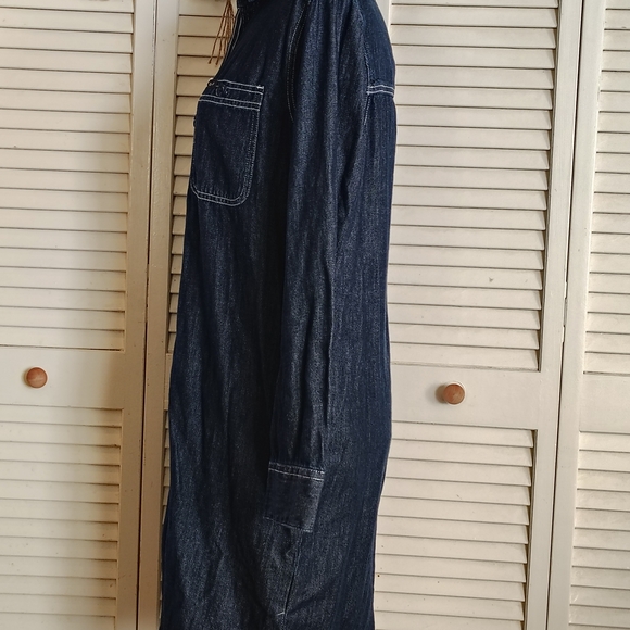 Lee Denim Button-Up Dress - Picture 4 of 9
